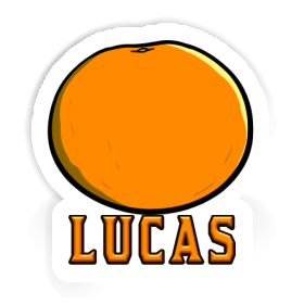 Sticker Lucas Orange Image