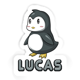 Lucas Autocollant Pingouin Image