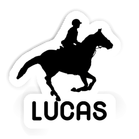 Reiterin Aufkleber Lucas Image