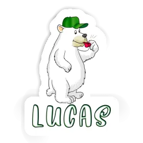 Lucas Sticker Eisbär Image