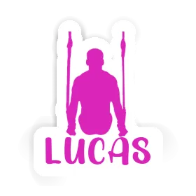 Lucas Aufkleber Ringturnerin Image