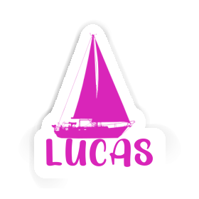 Lucas Sticker Segelboot Image