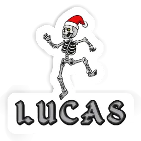 Skelett Sticker Lucas Image