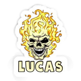 Lucas Sticker Feuerkopf Image