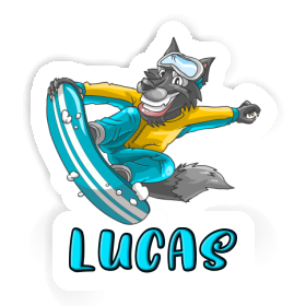 Sticker Lucas Boarder Image