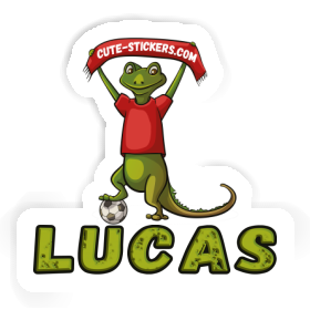 Aufkleber Eidechse Lucas Image