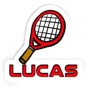 Tennisschläger Sticker Lucas Image