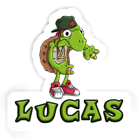 Hip Hop Schildkröte Sticker Lucas Image