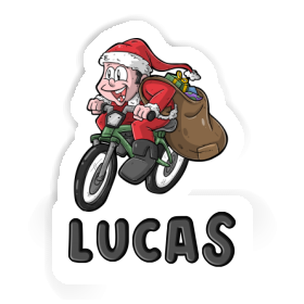 Lucas Autocollant Cyclistes Image