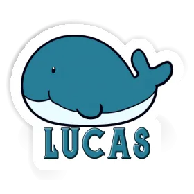 Sticker Whale Fish Lucas Image