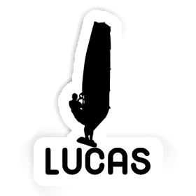 Windsurfer Sticker Lucas Image