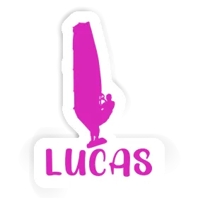 Aufkleber Windsurfer Lucas Image