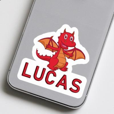 Aufkleber Lucas Drache Gift package Image