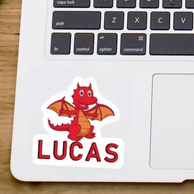 Aufkleber Lucas Drache Laptop Image