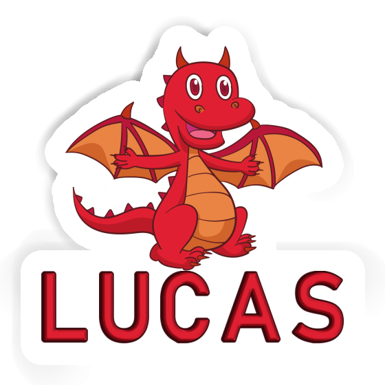 Aufkleber Lucas Drache Gift package Image