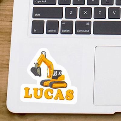 Lucas Aufkleber Bagger Lucas Aufkleber Bagger Image