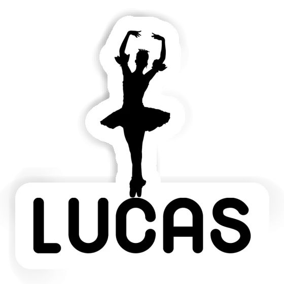 Autocollant Lucas Ballerine Notebook Image
