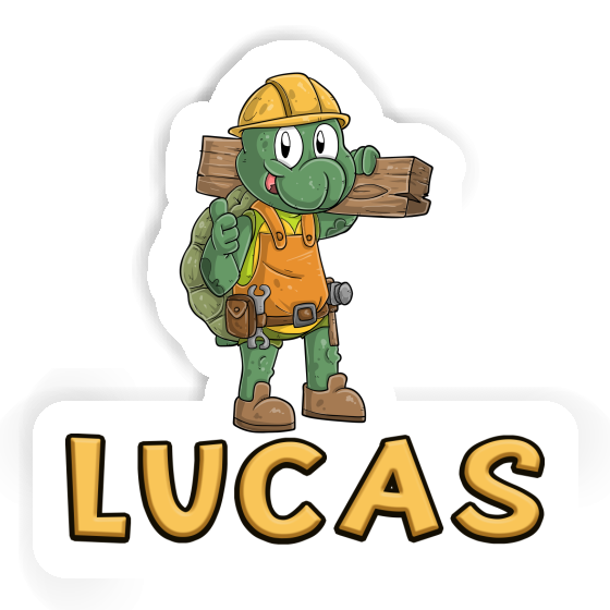 Aufkleber Lucas Bauarbeiter Laptop Aufkleber Lucas Bauarbeiter Laptop Image