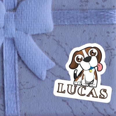 Sticker Beagle Dog Lucas Laptop Sticker Beagle Dog Lucas Laptop Image