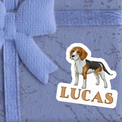 Sticker Beagle Lucas Sticker Beagle Lucas Image