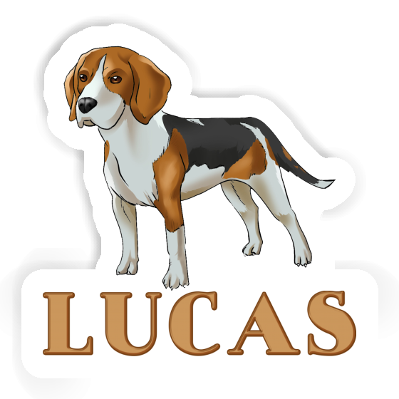 Beagle Aufkleber Lucas Notebook Beagle Aufkleber Lucas Gift package Image