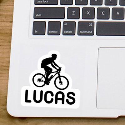 Sticker Lucas Biker Laptop Image