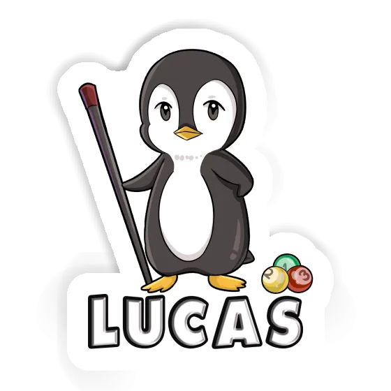 Lucas Sticker Billardspieler Gift package Image