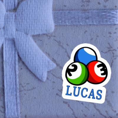 Lucas Sticker Billiard Ball Notebook Lucas Sticker Billiard Ball Gift package Image