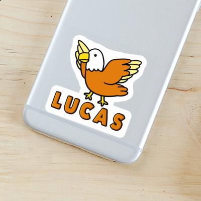 Autocollant Oiseau Lucas Gift package Image