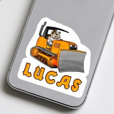 Lucas Sticker Bulldozer Notebook Lucas Sticker Bulldozer Notebook Image