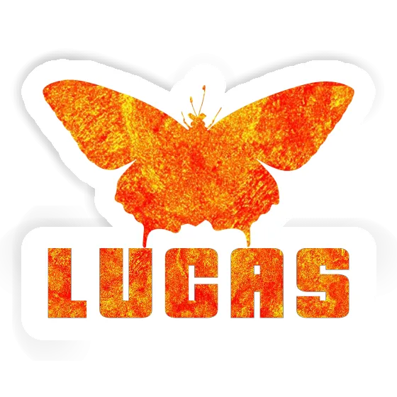 Autocollant Papillon Lucas Gift package Image