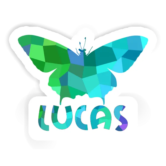 Papillon Autocollant Lucas Notebook Image