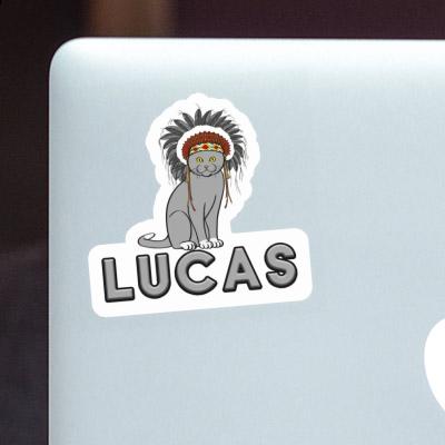 Lucas Autocollant Chat indien Gift package Image