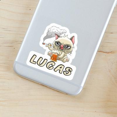 Bad Cat Sticker Lucas Laptop Bad Cat Sticker Lucas Laptop Image