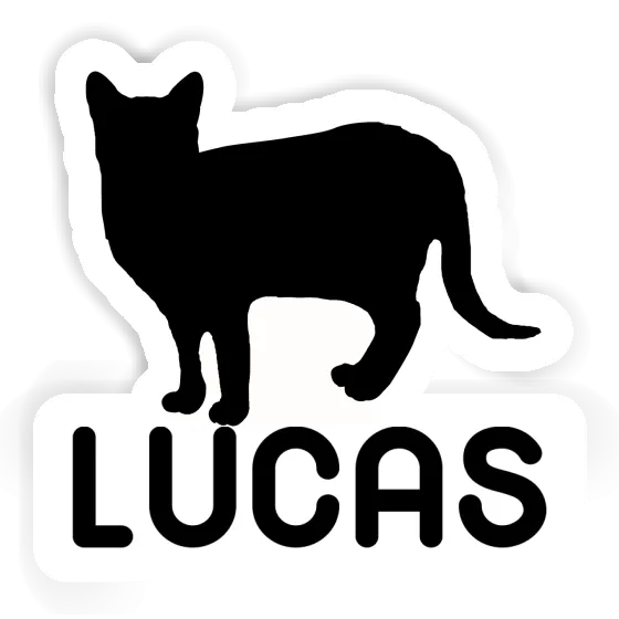 Chat Autocollant Lucas Notebook Chat Autocollant Lucas Gift package Image