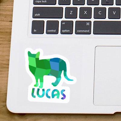 Lucas Aufkleber Katze Gift package Image