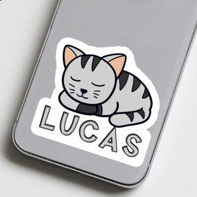 Lucas Autocollant Chat Lucas Autocollant Chat Image