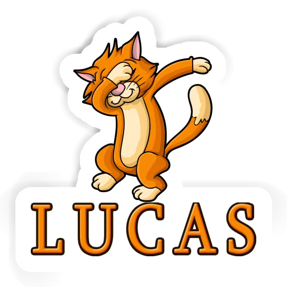 Lucas Autocollant Chat Lucas Autocollant Chat Image