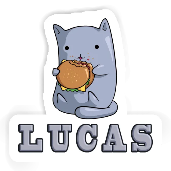 Lucas Aufkleber Hamburger-Katze Notebook Lucas Aufkleber Hamburger-Katze Gift package Image