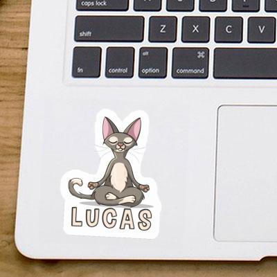 Yoga-Katze Sticker Lucas Notebook Yoga-Katze Sticker Lucas Gift package Image