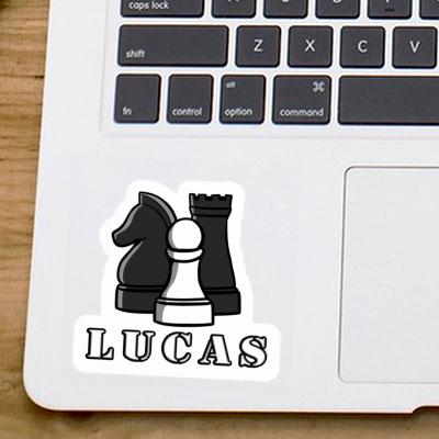 Pièce d'échec Autocollant Lucas Gift package Image