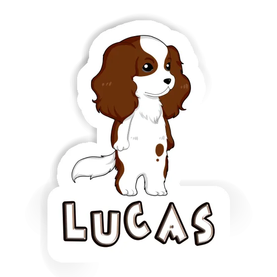 Sticker Cavalier King Charles Spaniel Lucas Notebook Image