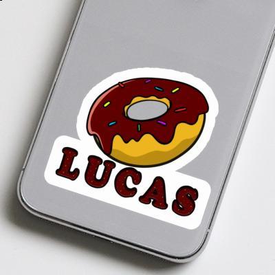 Sticker Krapfen Lucas Notebook Sticker Krapfen Lucas Gift package Image