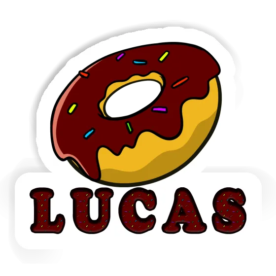 Sticker Krapfen Lucas Notebook Sticker Krapfen Lucas Gift package Image