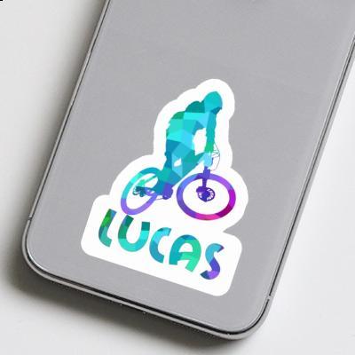 Lucas Aufkleber Downhiller Image