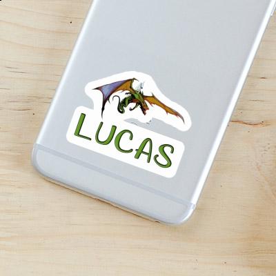 Sticker Lucas Drache Notebook Sticker Lucas Drache Gift package Image