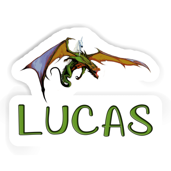 Dragon Autocollant Lucas Laptop Image