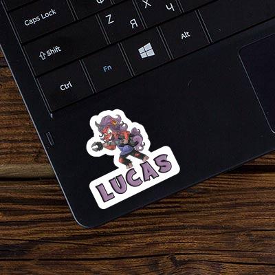 Lucas Sticker Rocking Unicorn Gift package Image