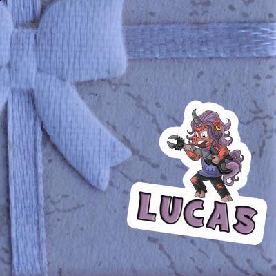 Autocollant Lucas Rockeuse Gift package Image