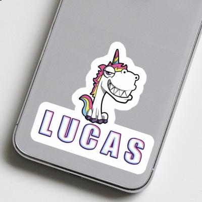 Autocollant Lucas Licorne grinçante Gift package Image